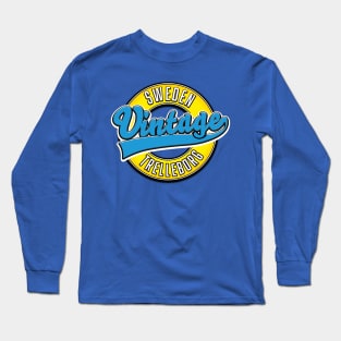 Trelleborg Sweden vintage style logo Long Sleeve T-Shirt